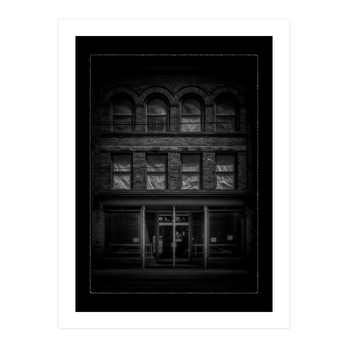 No 256 King St E 1 with Border (Print Only)