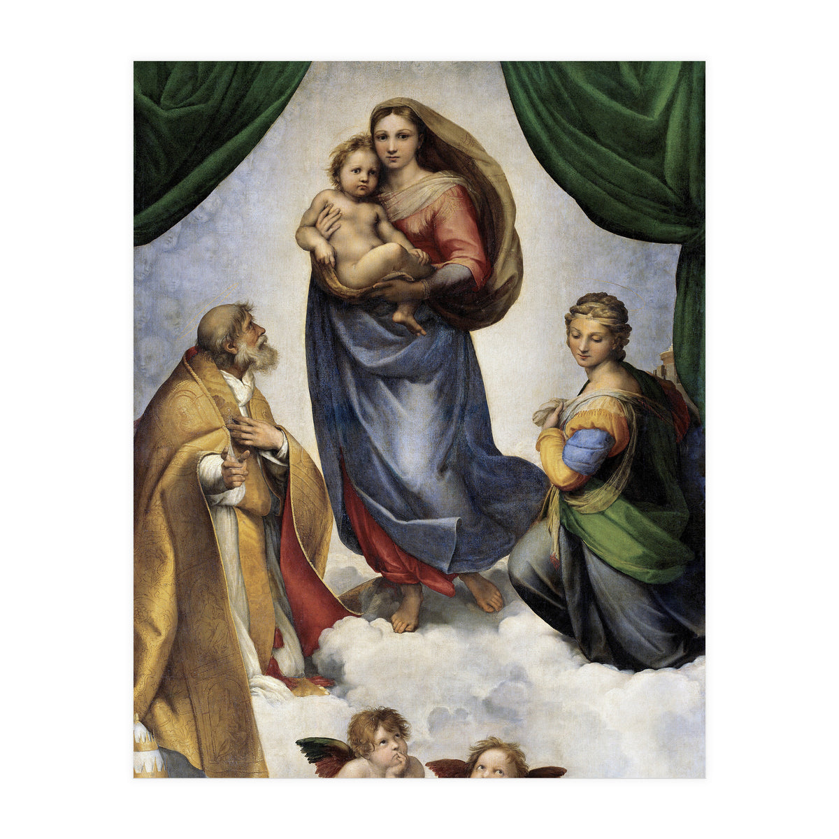 Raphael – Disputation of the Holy Sacrament (ca. 1509–1510) | Iconic High Renaissance Masterpiece (Print Only)