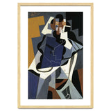 Juan Gris (Madrid, 1887-Boulogne-sur-Seine, 1927). Seated Woman (1917). Oil on panel. 116 x 73 cm. thumbnail