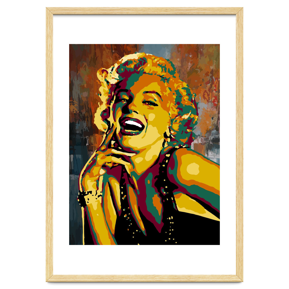Marilyn Monroe Colorful abstract