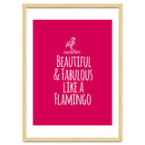 Beautiful and fabulous like a flamingo thumbnail