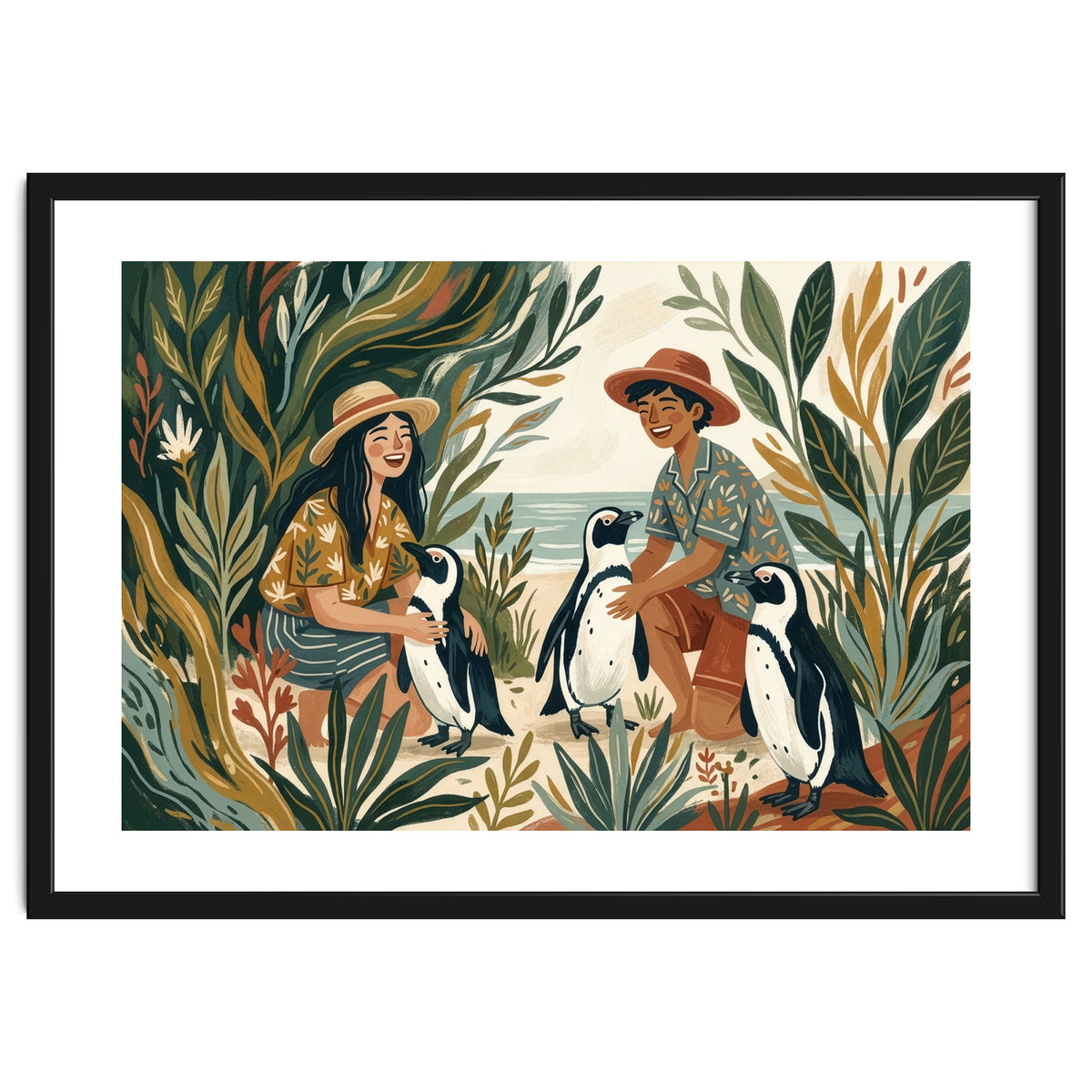 Coastal Penguin Adventure