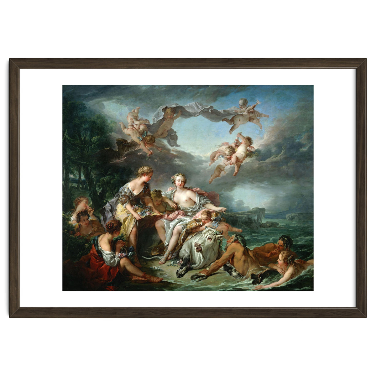 The rape of Europa, 1747. FRANCOIS BOUCHER.