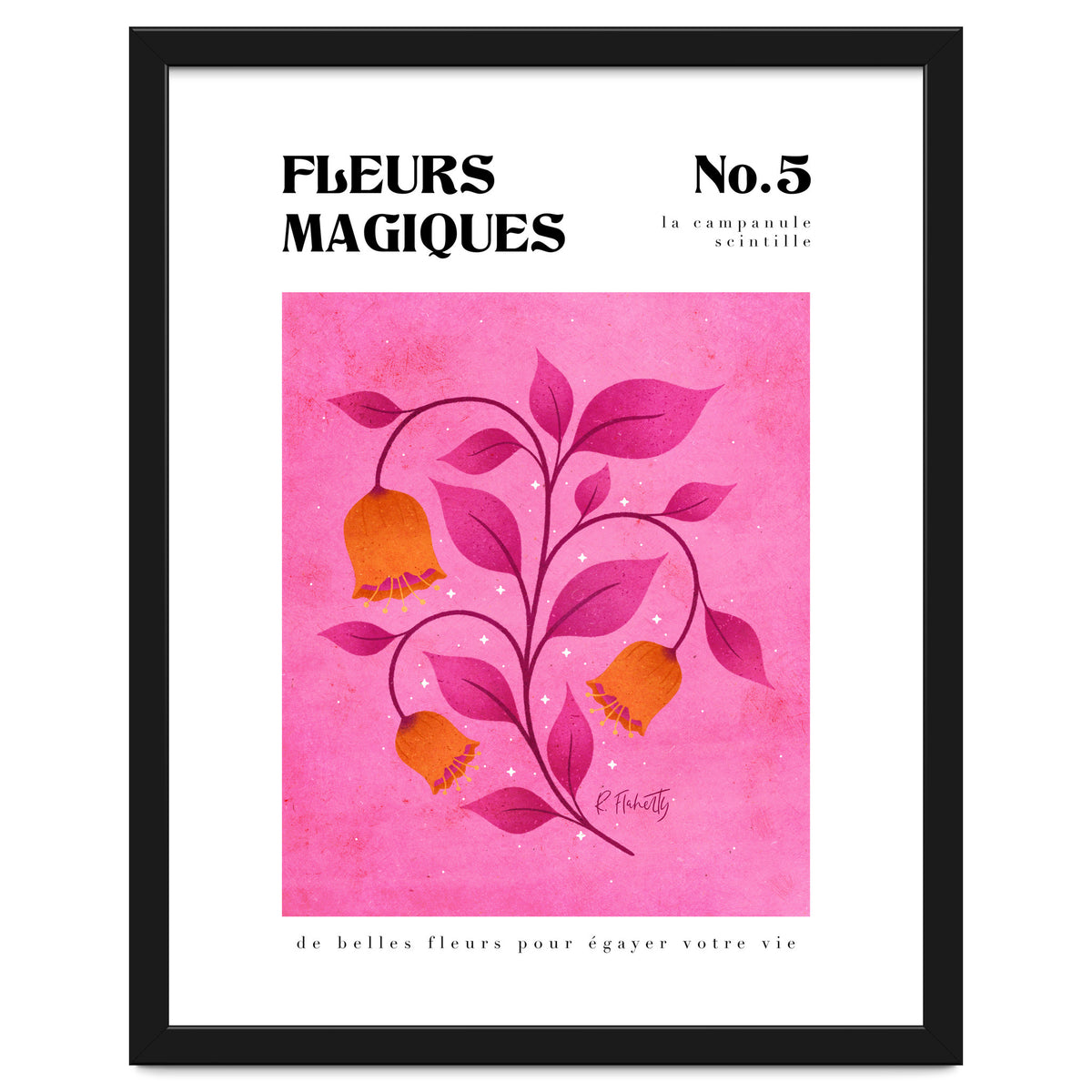 Magical Flowers No.5 Bellflower Sparkles