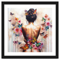 Butterfly Garden Back Portrait