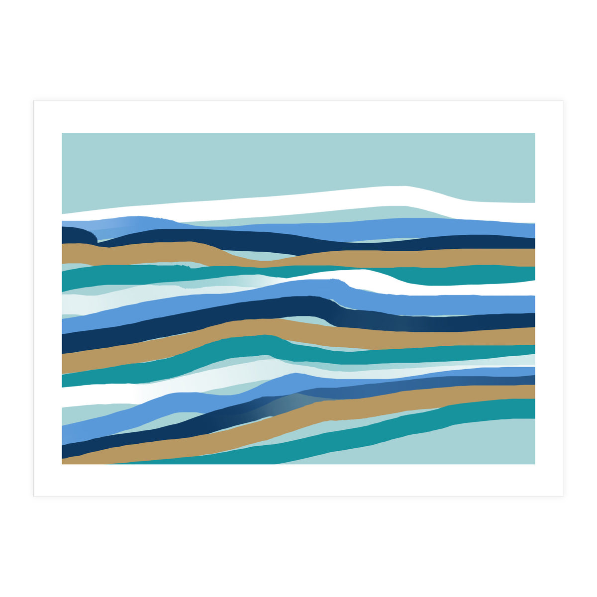 Between The Waves  (Print Only)