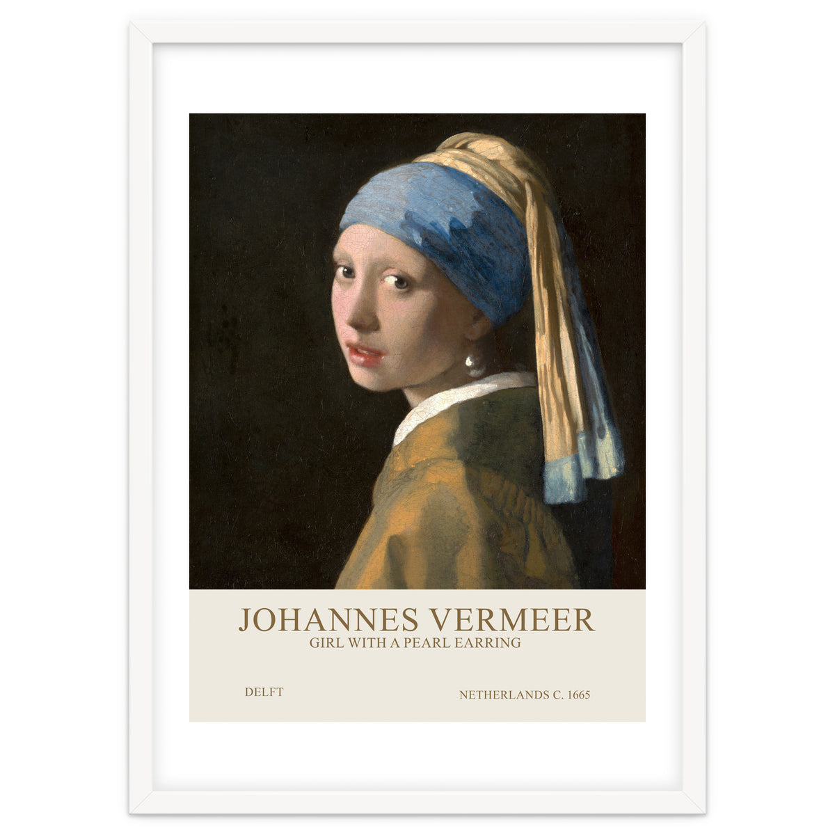Johannes Vermer - Girl with a pearl earring
