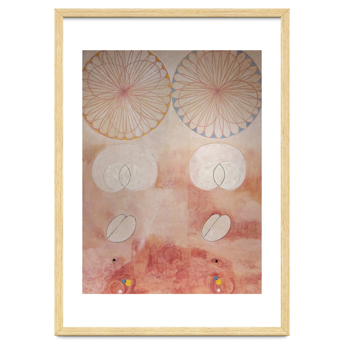 Hilma af Klint - The Ten Largest No 9 Old Age Abstract Spiritual Art