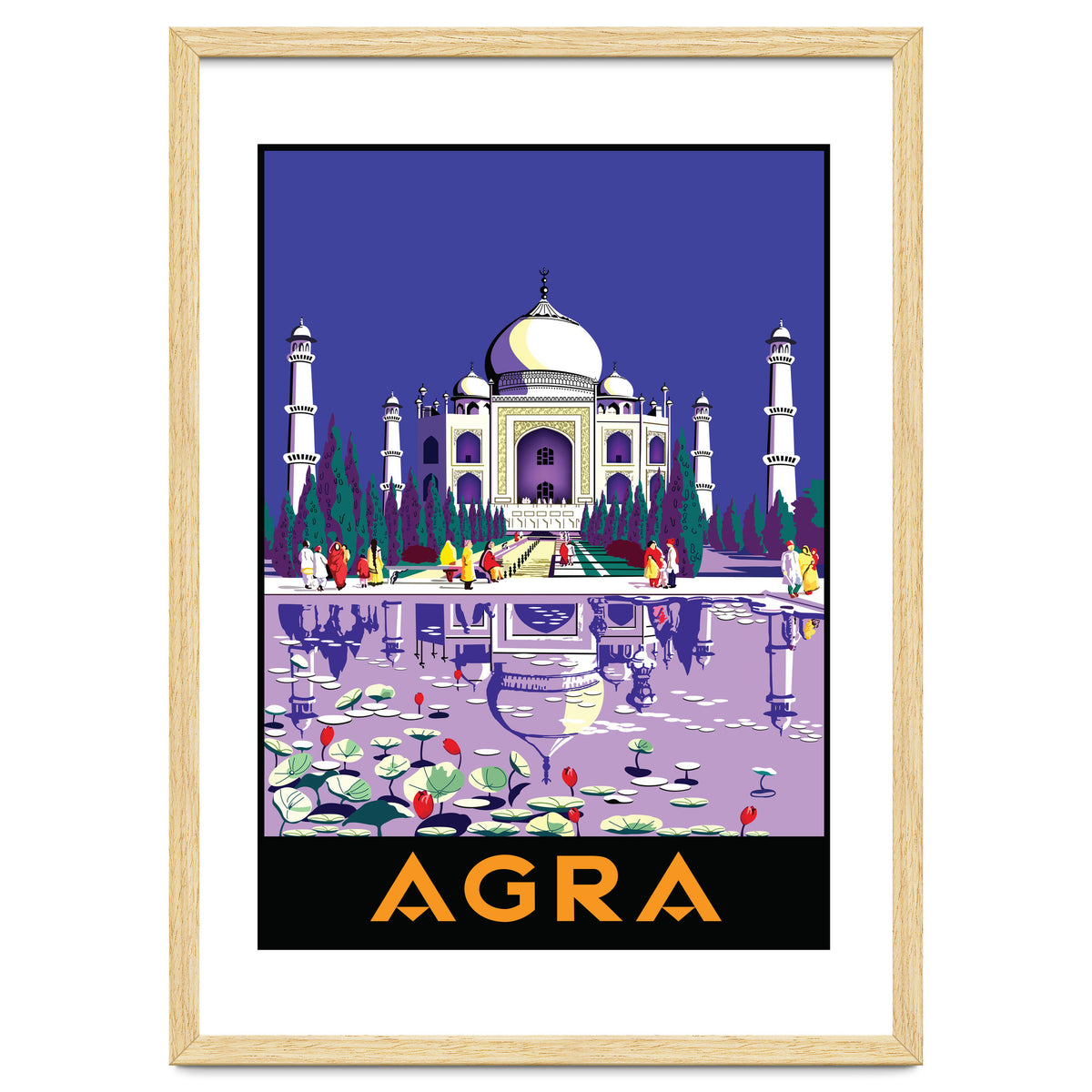 Agra, Taj Mahal, India