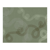 calming essentials loops sage green (Print Only)