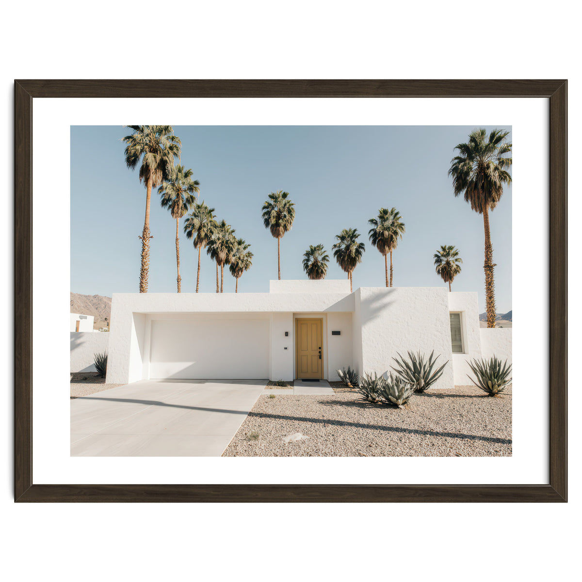 Palm Springs Modernist Home, Mid-Century Architecture Photography, Desert Minimalism