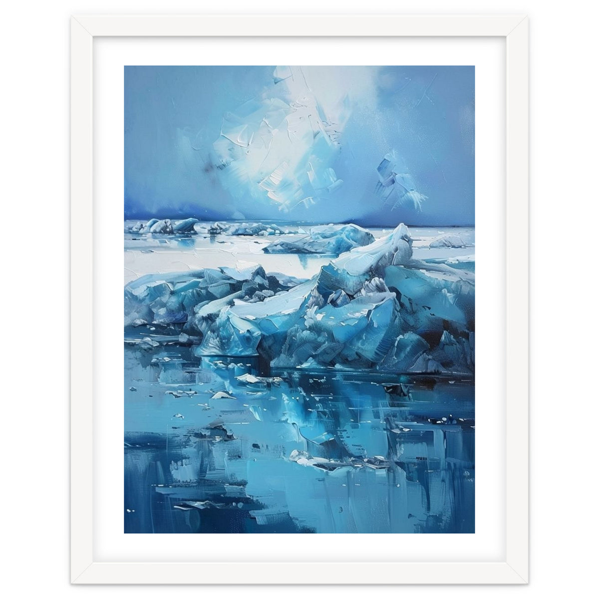 The Silent Fracture of Cerulean Giants
