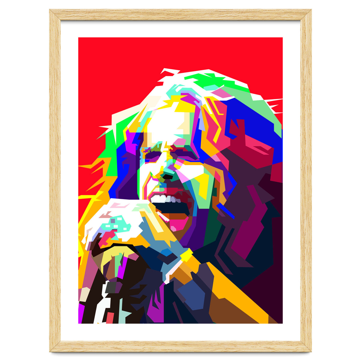 Steven Tyler Aerosmith Singer Classic Rock WPAP Style Illustration Trending Now