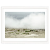 Landscape covered by hot spring steam - Iceland thumbnail