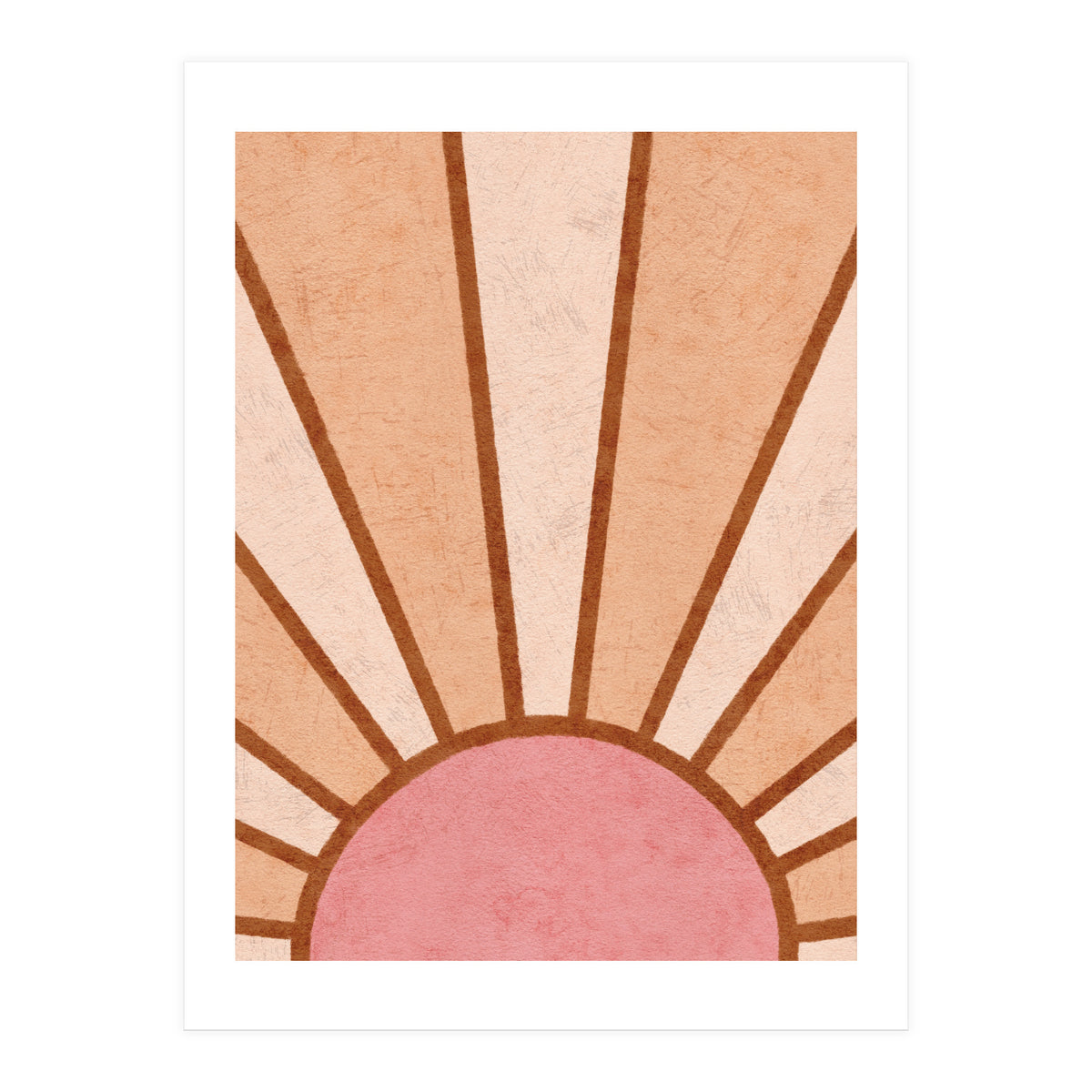 Retro Sunrise (Print Only)