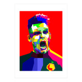 Lautaro Martinez Football Striker Pop Art (Print Only) thumbnail