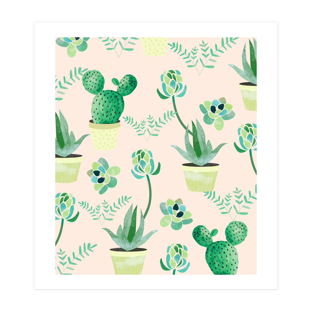 Cacti Pattern (Print Only)