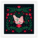 Blooming Chicken Green And Red thumbnail