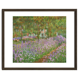 Le jardin a Giverny. Oil on canvas. thumbnail