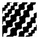 Black Wavy Pattern (Print Only) thumbnail