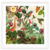 Exotic Lush Jungle And Wild Animals Landscape thumbnail