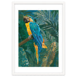 Macaw in the jungle thumbnail