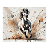 Galloping Horse Front View (Print Only) thumbnail