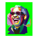 Ray Charles Jazz Singer Pop Art Illustration (Print Only) thumbnail
