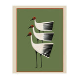 Striped Bird Trio I (Print Only) thumbnail