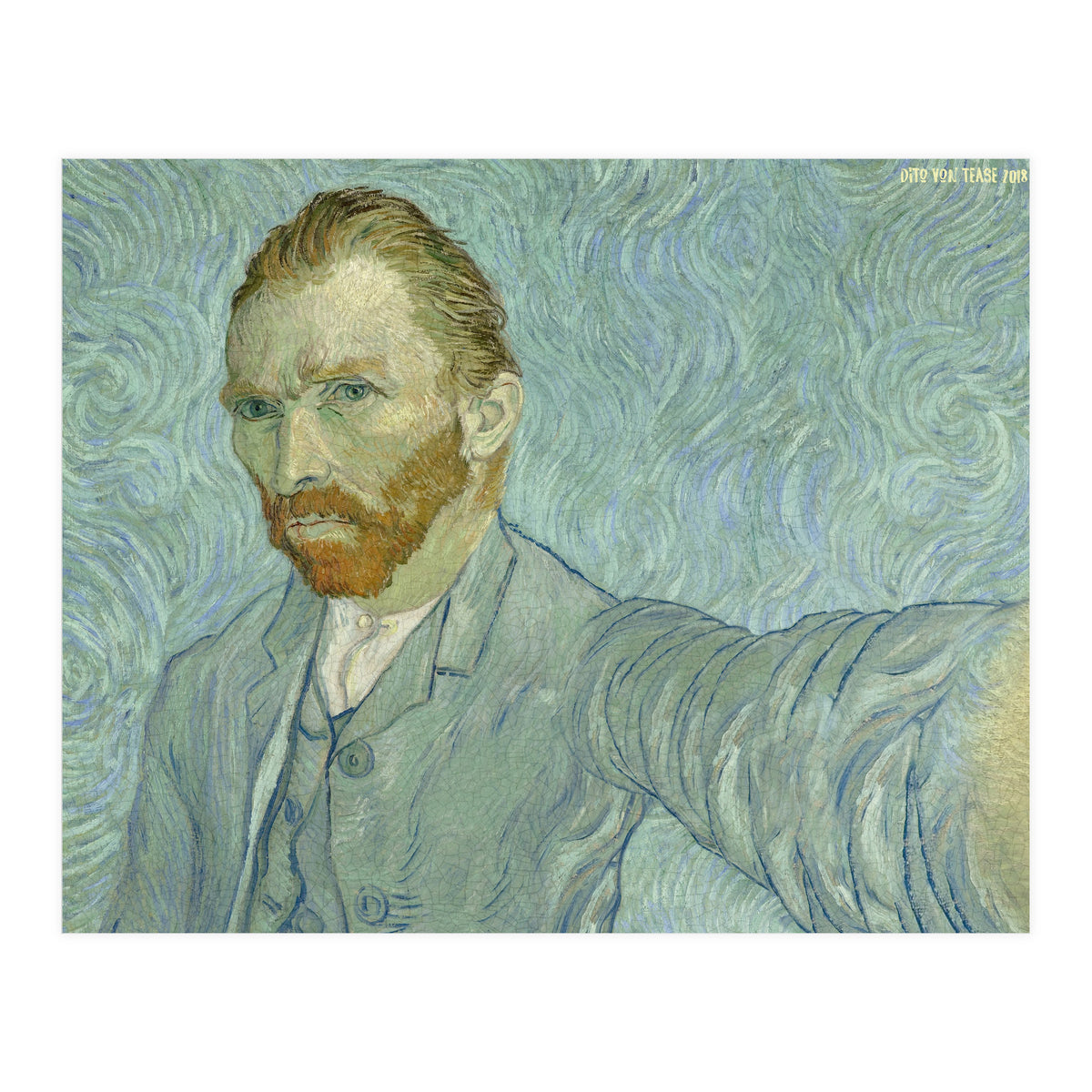 Vincent Van Gogh - Selfie (Print Only)