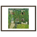 Forsthaus in Weissenbach am Attersee - Forestry house   in Weissenbach on Attersee-Lake,1912. thumbnail