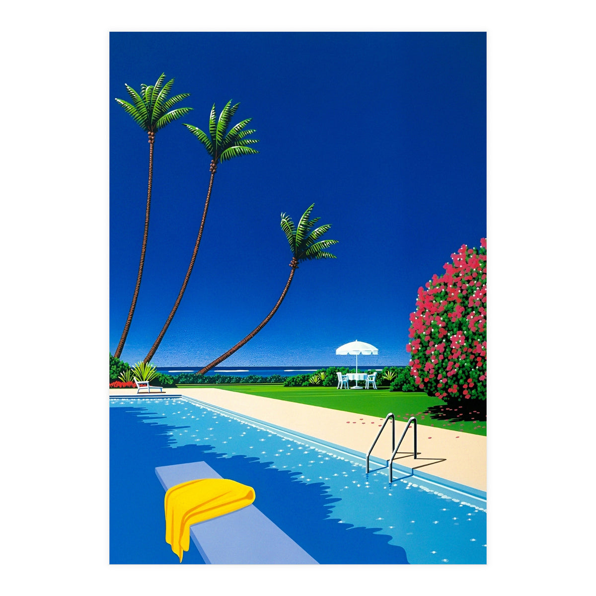 Hiroshi Nagai - Swimming Pool (Print Only)