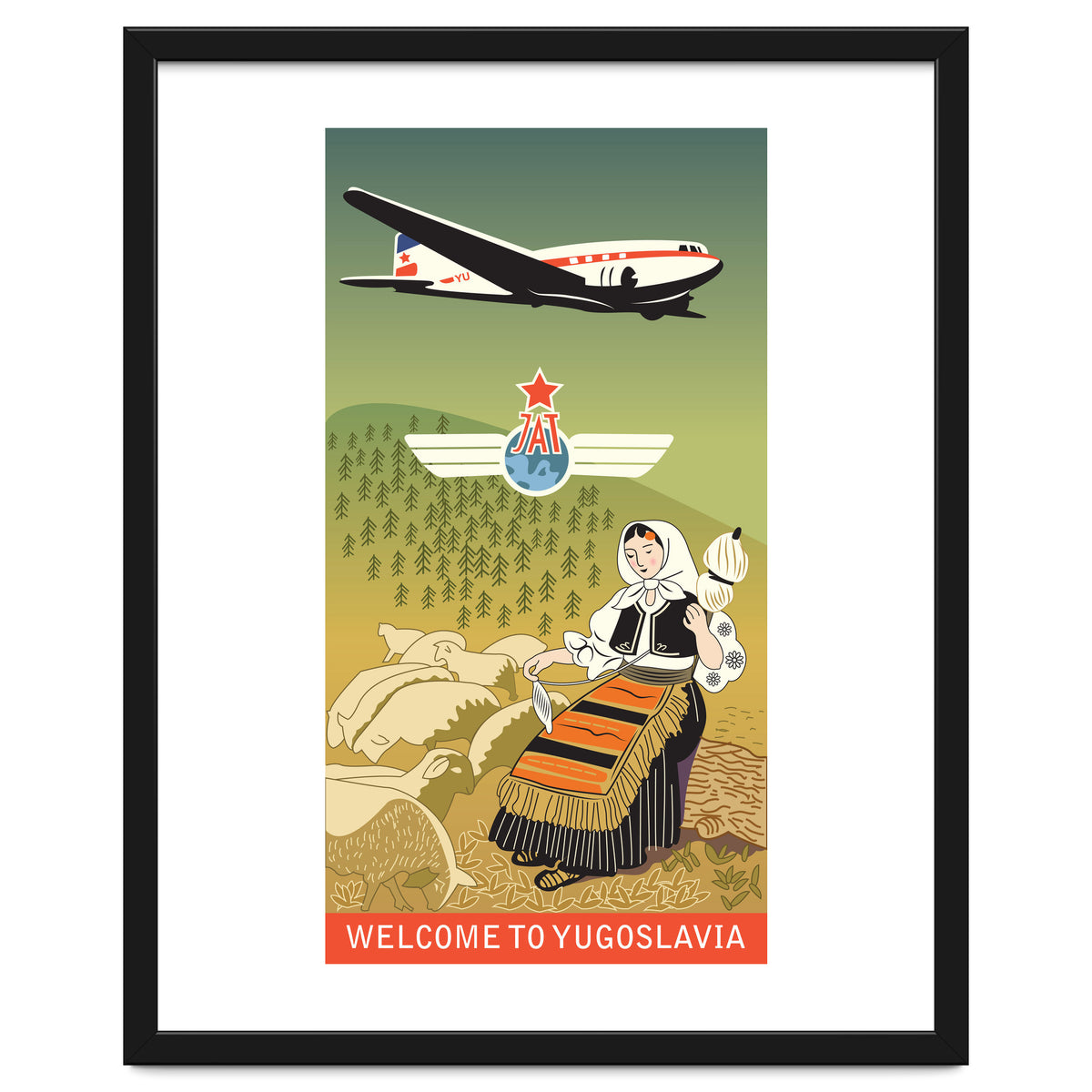 JAT Airways, Yugoslavia