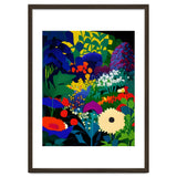 A Beautifully Dark Mind, Botanical Nature Jungle Garden, Eclectic Bohemian Vintage Plants Illustration thumbnail