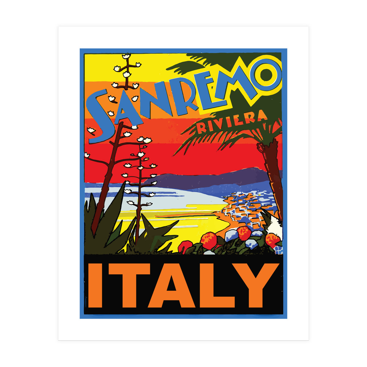 Sanremo, Italy (Print Only)