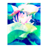Watercolor Lotus (Print Only) thumbnail