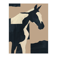 Abstract Minimal Horse 7 (Print Only)