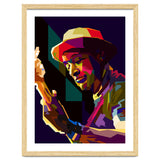 Marcus Miller Bass Jazz Musician Pop Art WPAP thumbnail