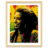 Angela Davis Colorful abstract Art thumbnail