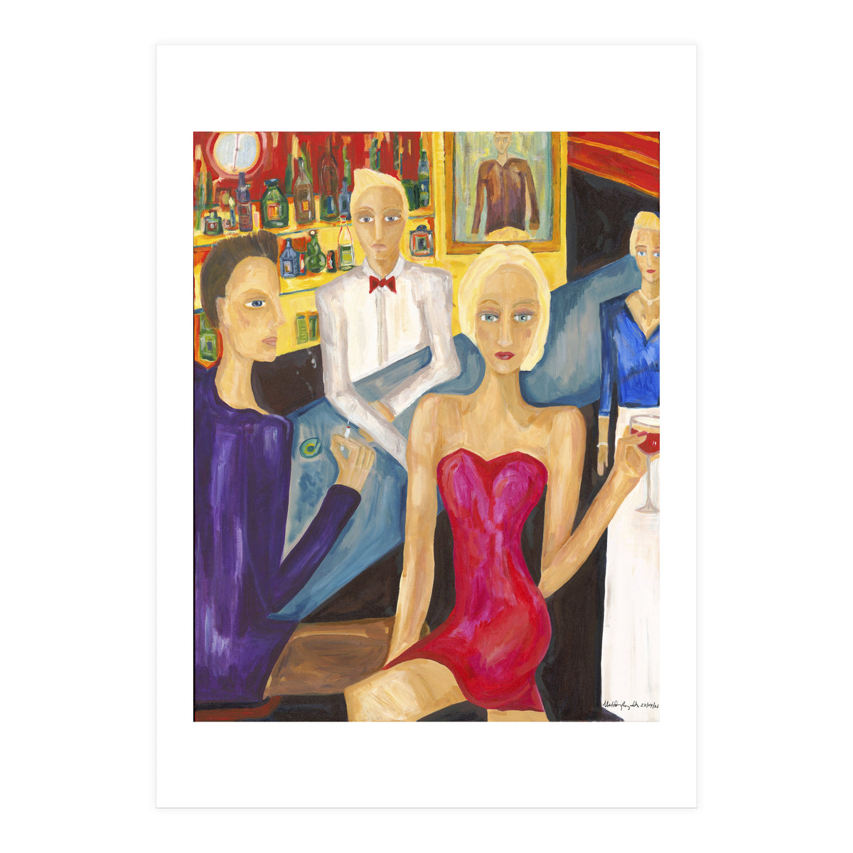 At The Bar (Print Only)