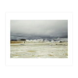 Tourists at the volcano steam spot - Iceland (Print Only) thumbnail