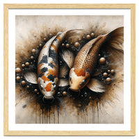 Powerful Koi Fish Pair