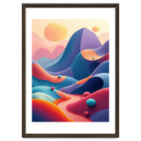 Colorful Surreal Dreamscape Digital Art thumbnail
