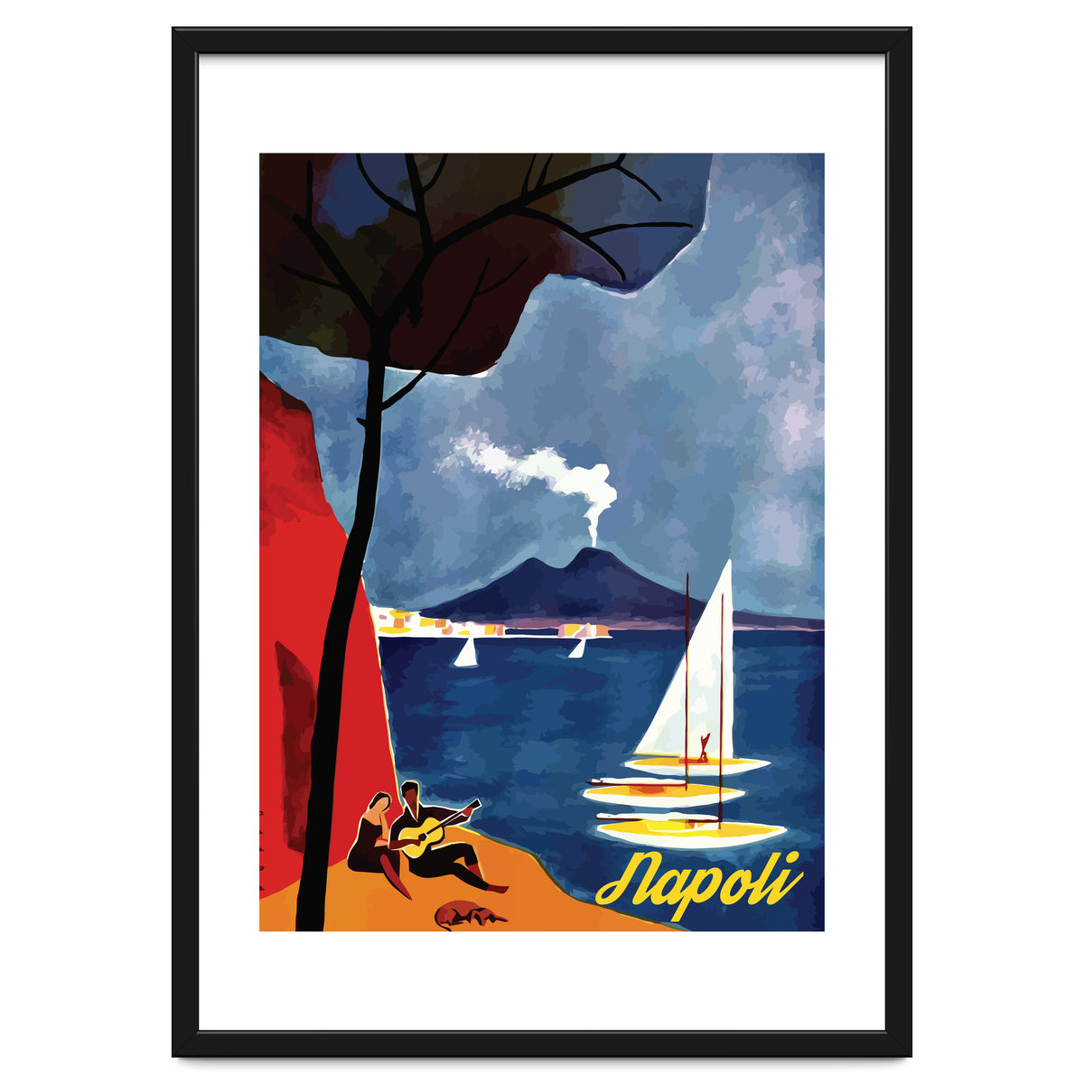 Napoli, Romantic Scene