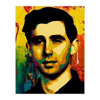 Andrew Goodman Activist Colorful Abstract Art (Print Only)