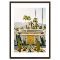 Palm Springs Mid-Century Modern Art, Desert Vibe Architecture, Retro Aesthetic Travel
