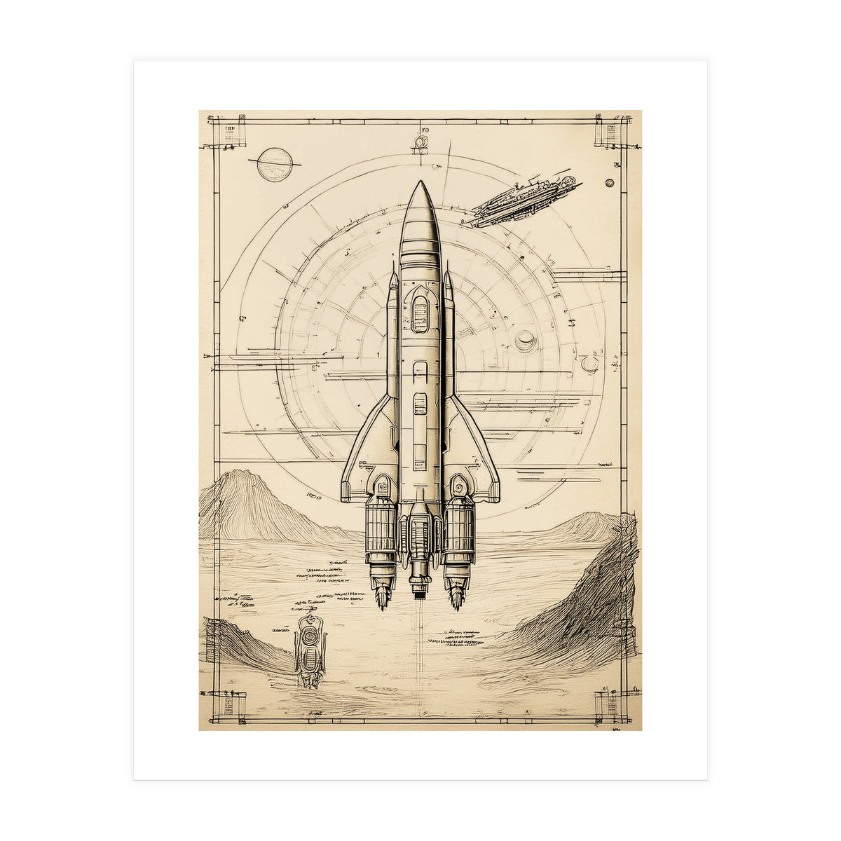 Back To The Moon 012 (Print Only)