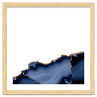 Navy & Gold Agate Texture 23