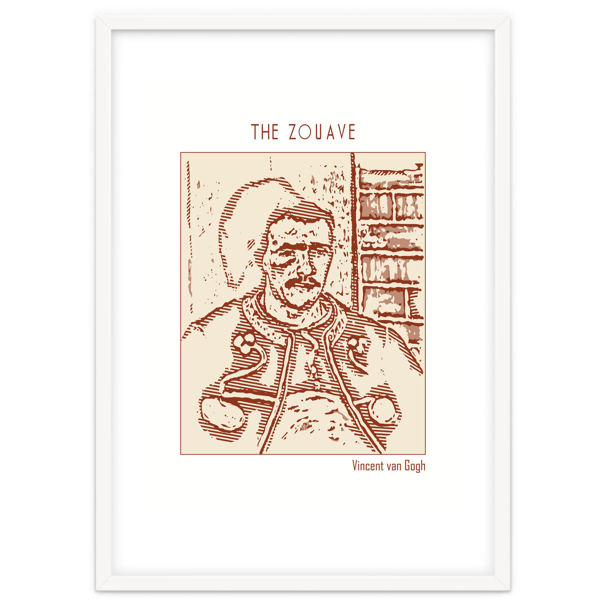 The Zouave – Vincent Van Gogh