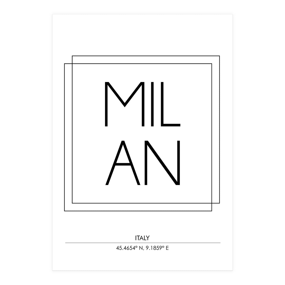 Milan (Print Only)